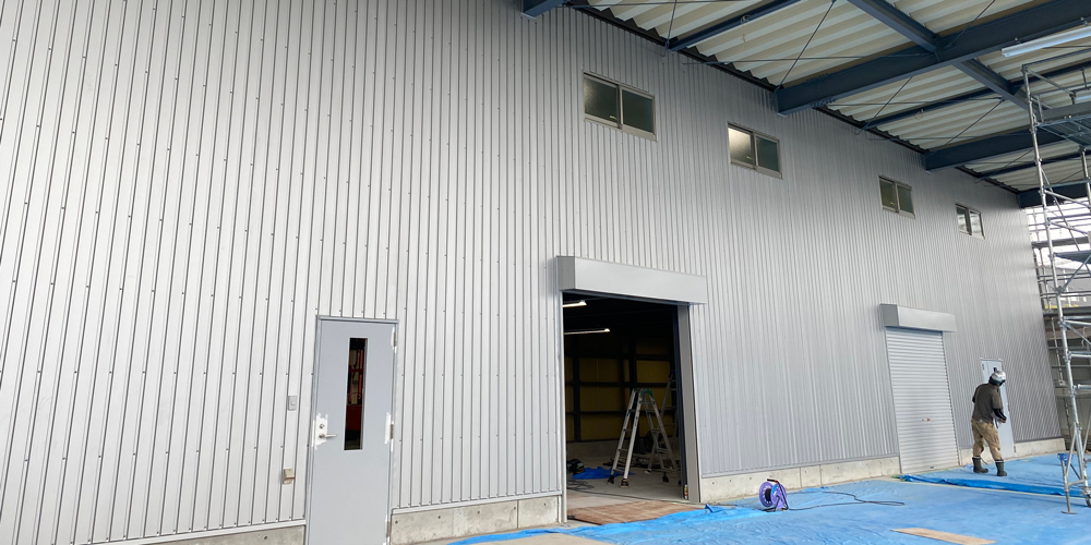 株式会社加藤板金,大型建築,外壁工事