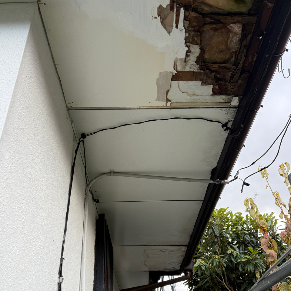 株式会社加藤板金,施工実績,一般住宅,リフォーム,軒天工事