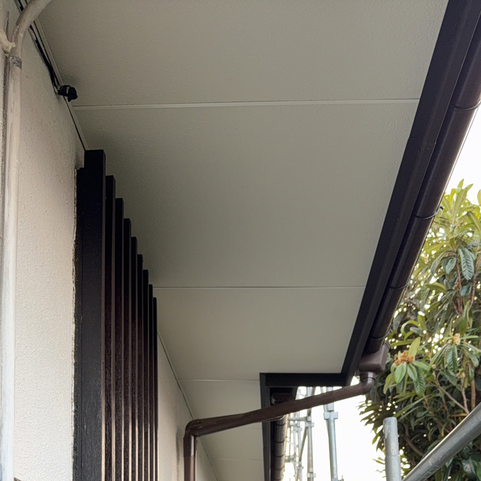 株式会社加藤板金,施工実績,リフォーム,軒天工事